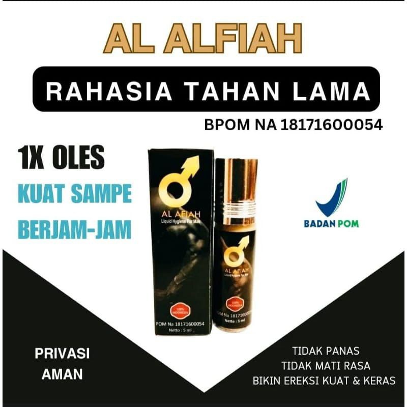 TERBARU READY STOCK TERMURAH  HAJAR JAHANAM AL AFIAH ASLI OLES KUAT TAHAN LAMA PEMBESAR VITAL PRIA P