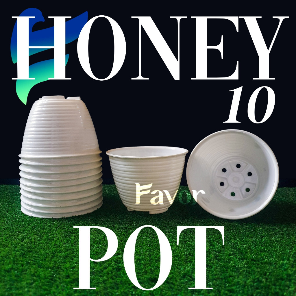 Pot Estetik Honey 10 GBL Pot Tanaman