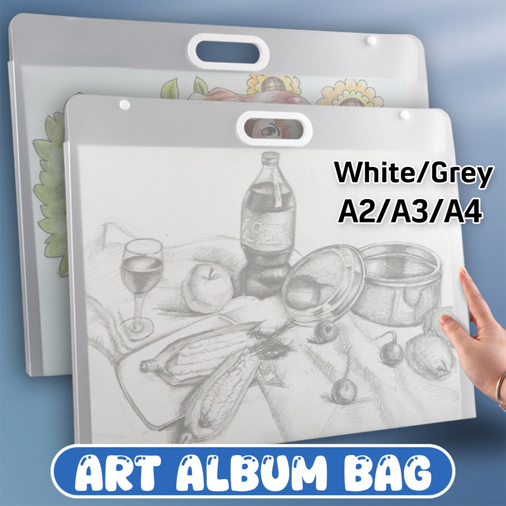 

1PC Tas Buku Gambar / MAP/TAS Organizer Sketch book Maksimal 200 kertas Water resistant - A2/A3/A4