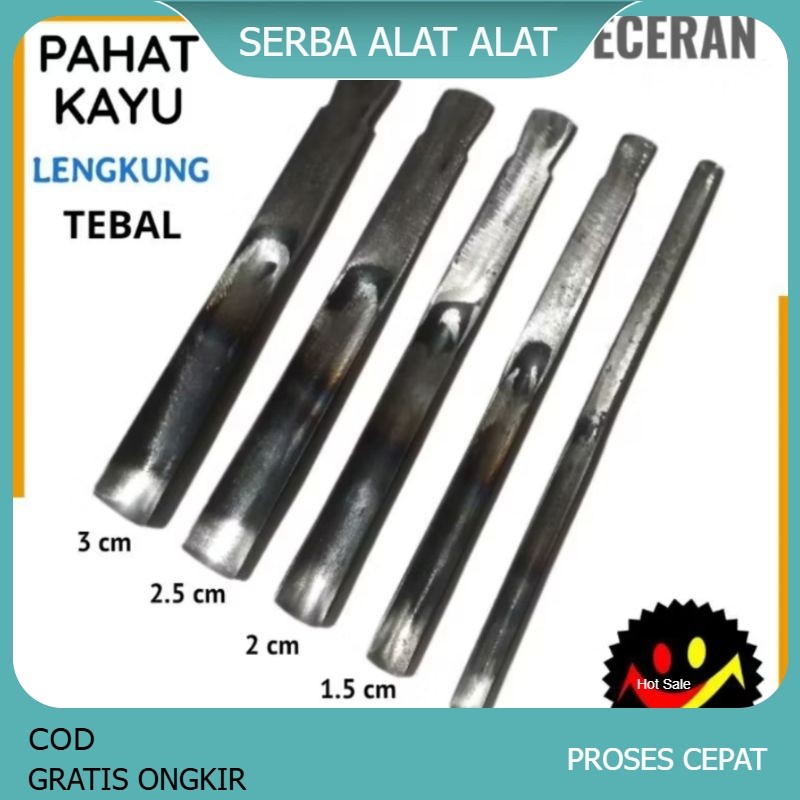 Tatah Ukir Kayu Pahat Bonsai Bahan Baja Gergaji Serkel