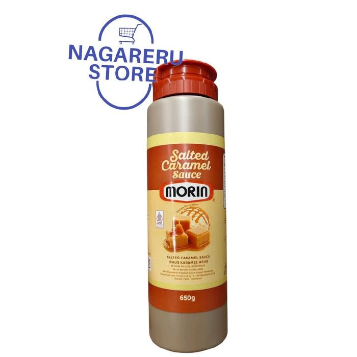 

Morin salted caramel sauce (saus caramel asin) 650gr