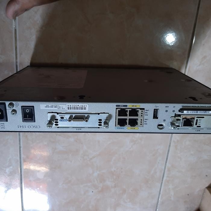 Part Cisco Router 1841 Router Cisco 1840 Series + T1/E1 & Serial module