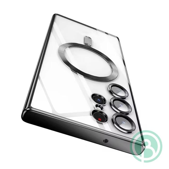 Bunso ARGUS Soft Case untuk SAM S25 Ultra Edge Plus FE S24 S23 S22 S21 5G Clear Magnetic Slim Silico