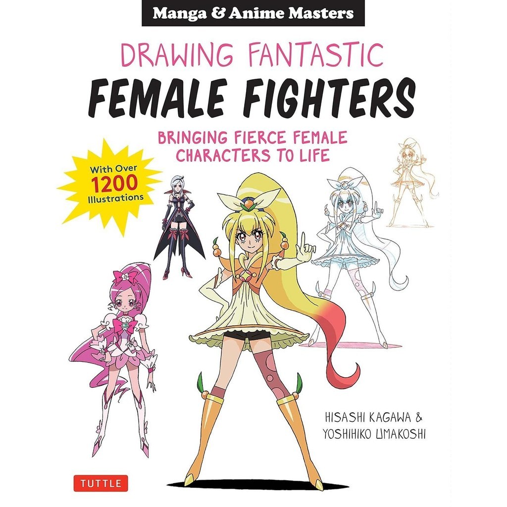 Manga & Anime: Drawing Fantastic Female Fighters: Brin - 9784805315842