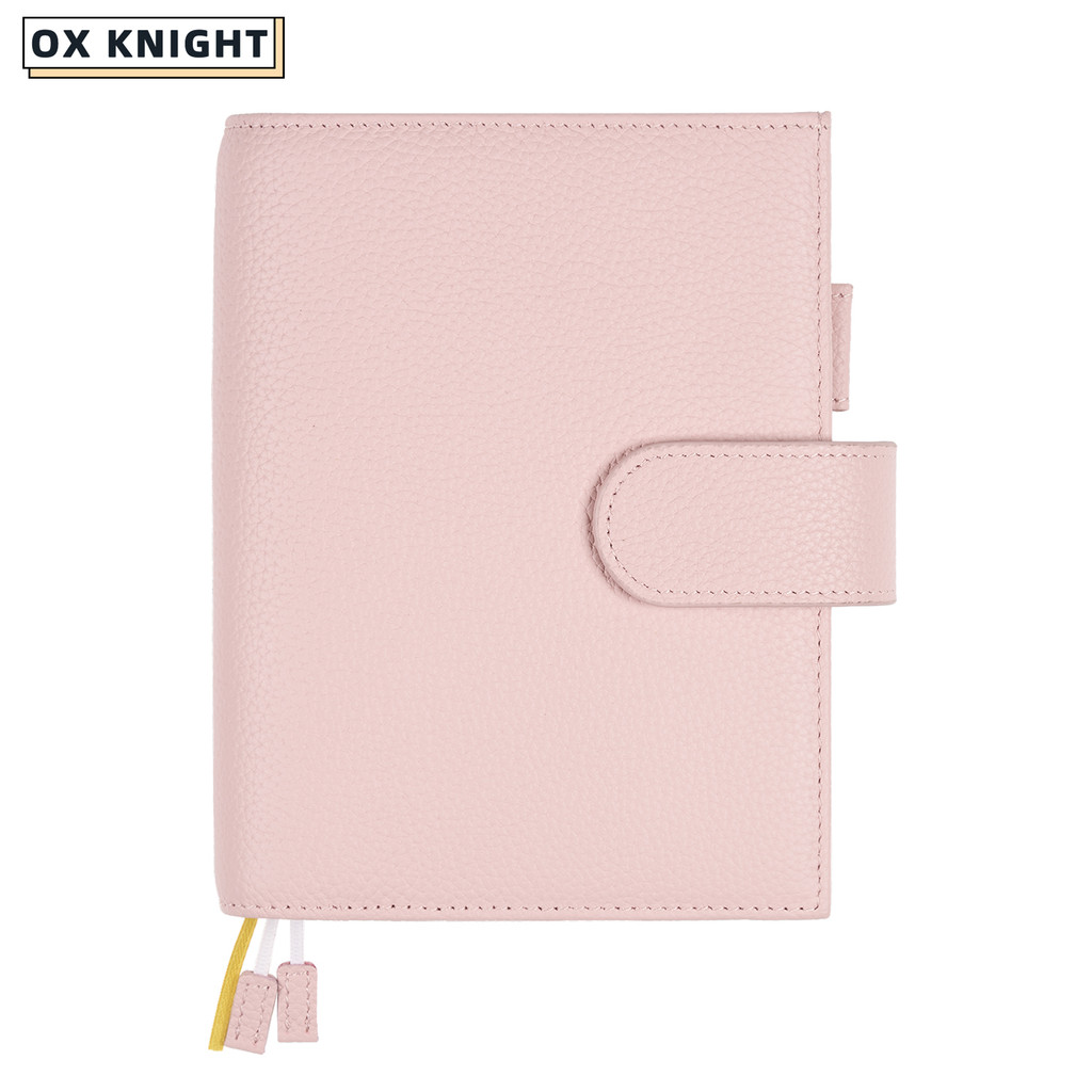 

A6 Notebook Cover Handmade Genuine Leather with Multiple Card Fountain Pen Positions School Office Supplies Stationery