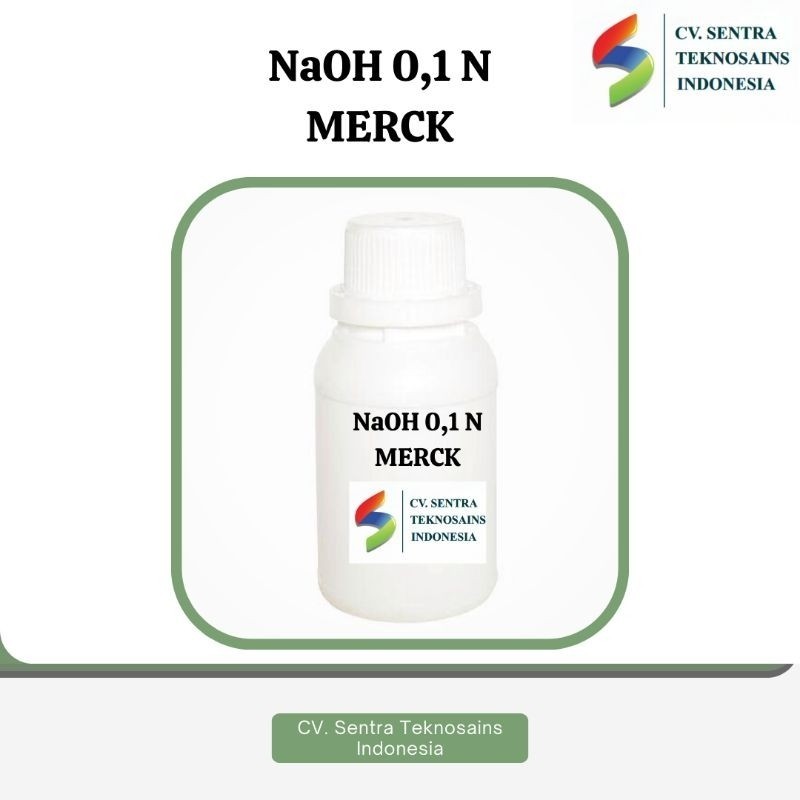 NaOH 0,1 N (1 liter) Pro Analisa