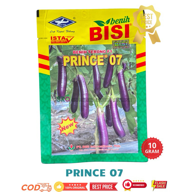 BENIH BIBIT TERONG NEW PRINCE 07 - CAP KAPAL TERBANG PRINCE EPA