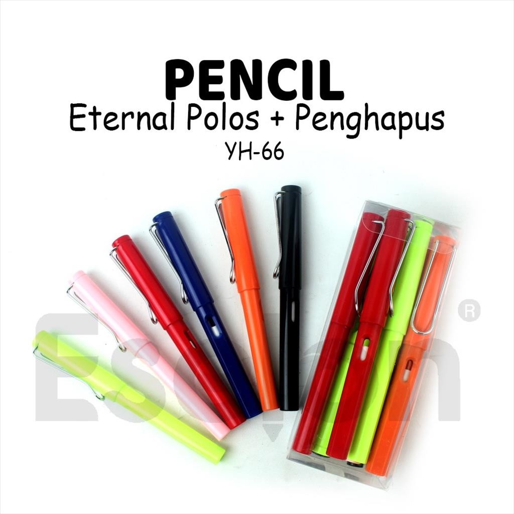 

❤️️1buah Pensil ETERNAL YH-66 + Penghapus/ Pensil Abadi Tanpa Diraut❤️️