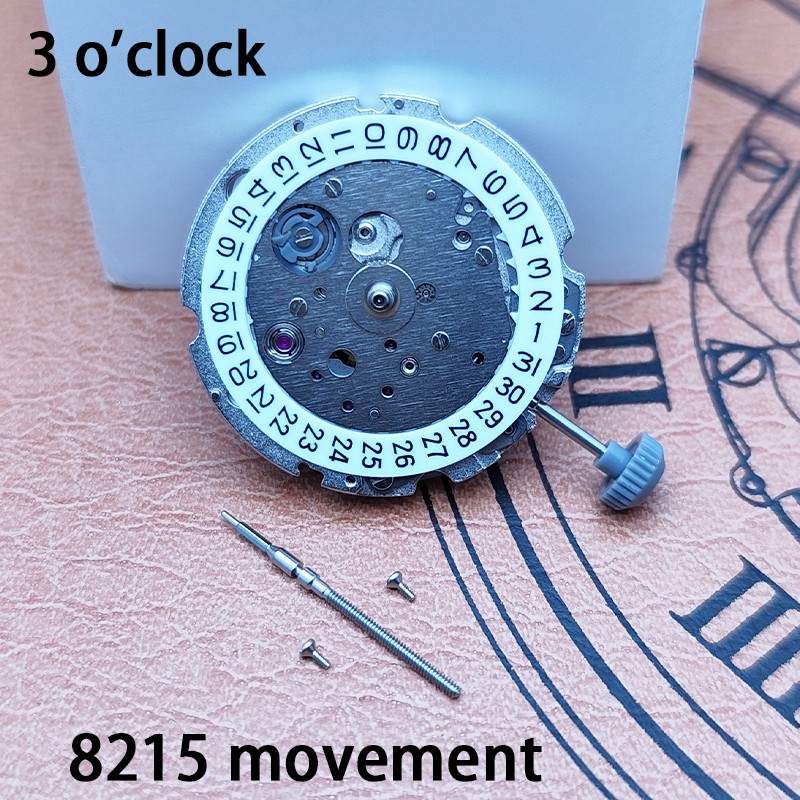 8215 automatic me  anical movement - High-precision 3/6 o'clock wat   movement suitable for replacin