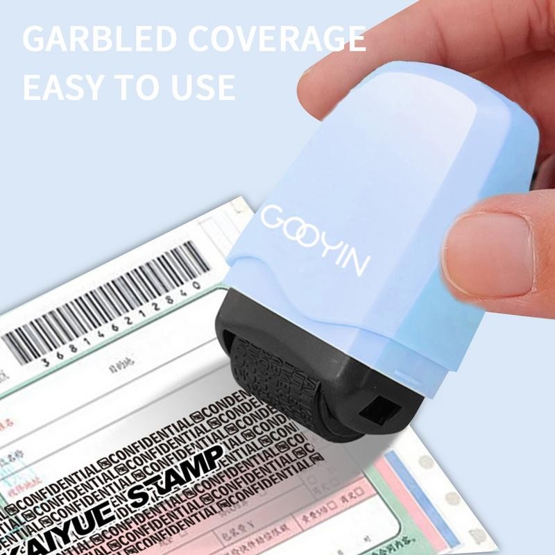 

Confidential Stamp Stamp Roller Anti-Theft Protection ID Seal Smear Privacy Confidential Data ID Seal Smear Privacy Confidential