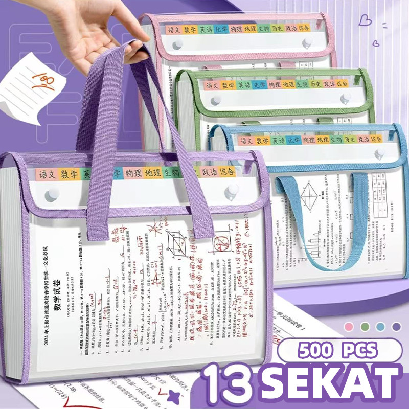 

Transparan File Folder Document Bag Tas Dokumen File A4 Ukuran Folio 13 Sekat Tas Berkas Dokumen Map Folder Bag