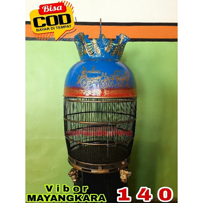 JAMIN MURAH Sangkar PERKUTUT FIBER MAYANGKARA JUMBO TEBOK BISA DI LEPAS TERBARU +Free Cepuk(BISA LAN