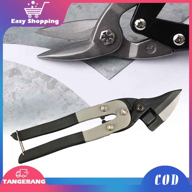 TERLARISGunting Plat Gunting Baja Ringan Gunting Seng Baja Gunting Besi Plat