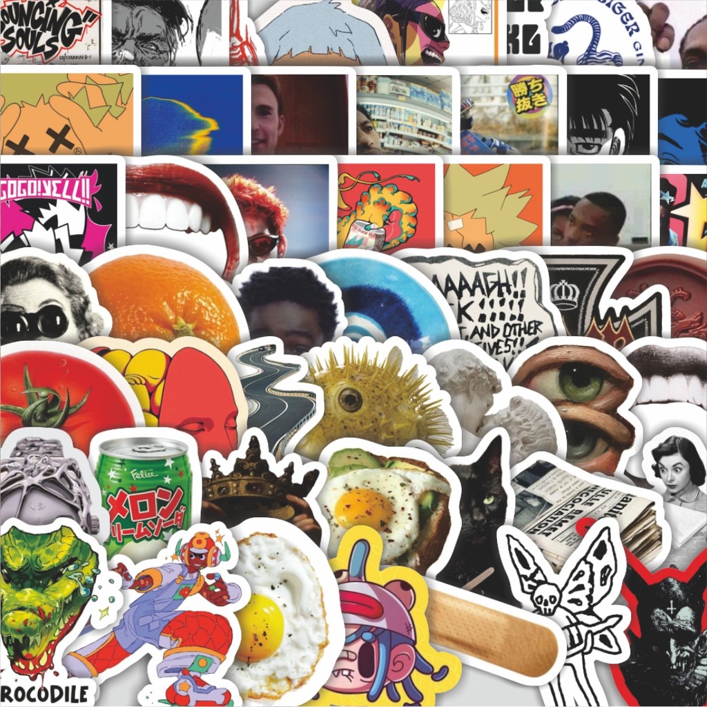 

Stiker Cutting Pack Stiker Random V10 Isi 100Pcs Series Aesthetic Lucu Keren Untuk Koper Bahan Vynil