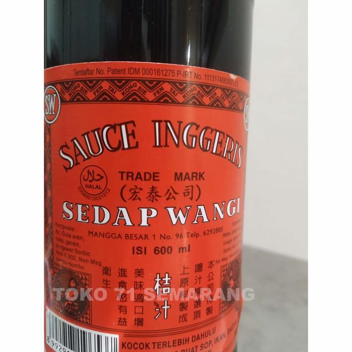 

Promo Kecap Inggris Sedap Wangi 600 ml