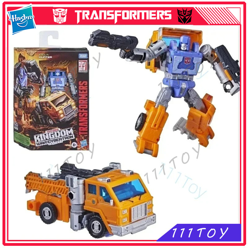 In Stock Transformers Toys War For Cybertron:WFC-K15 Ractonite WFC-K16 Huffer Action Figure Robot To