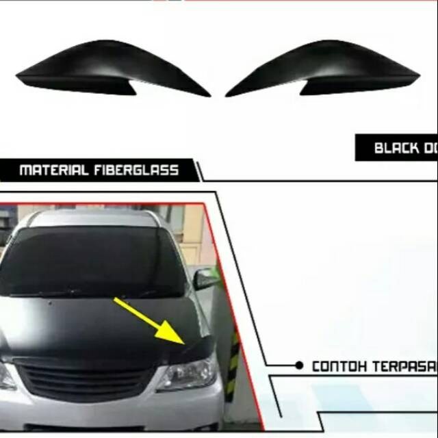 TERMURAH  Alis lampu depan mata sipit mobil avanza vvti 2007 / 2011