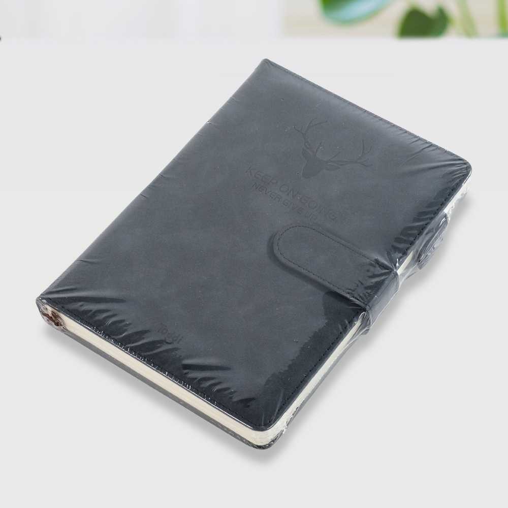 

1CLICK2BUY Toddi Buku Jurnal Hardcover Notebook Diary 68GSM 360 Halaman Grid - TL5