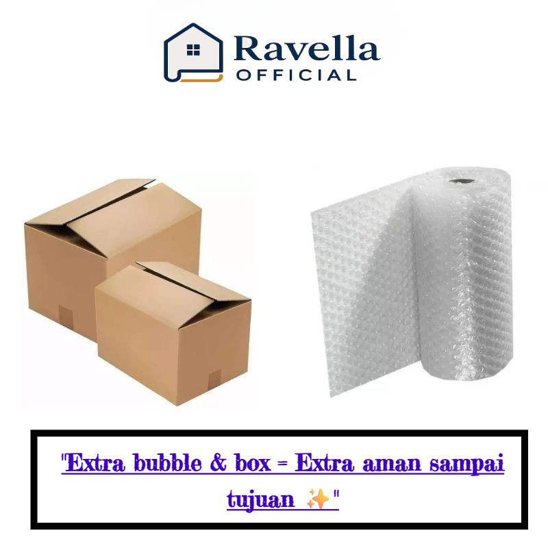 

Tambahan Packing Bubble Wrap dan Dos Extra Safe