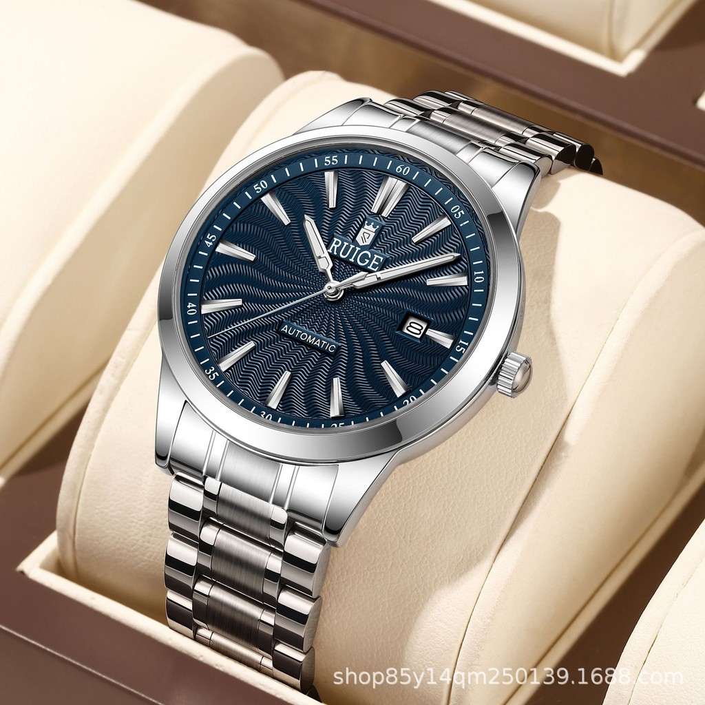 

Jam Tangan Mekanik Otomatis Penuh Seri Whirlwind untuk Pria Kalender Jam Tangan Pria Tahan Air Luminous Fashion Serbaguna