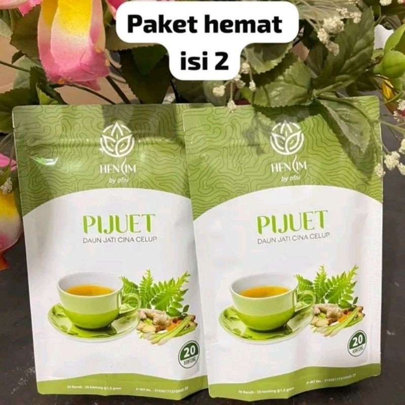 

READY pijuet - 2 pc teh pijuet by afni pijuetea