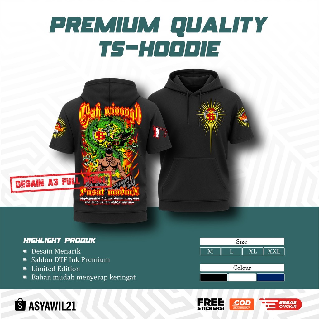 Ts-HOODIE PSHW TJAH WINONGO PUSAT MADIUN - TS HOODIE PSHW TERBARU - TS HOODIE SH WINONGO - TSHOODIE 