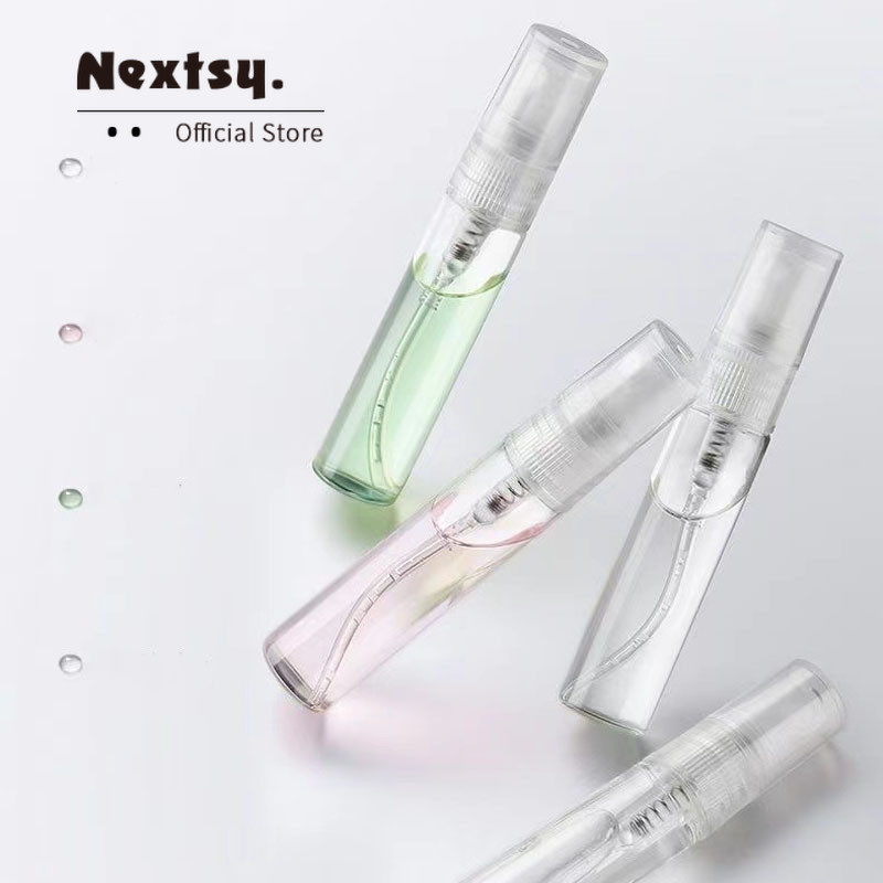 Nextsy Botol Semprot Bahan Kaca Botol Parfum Kemasan Perjalanan Botol Semprot Alat Penyemprot