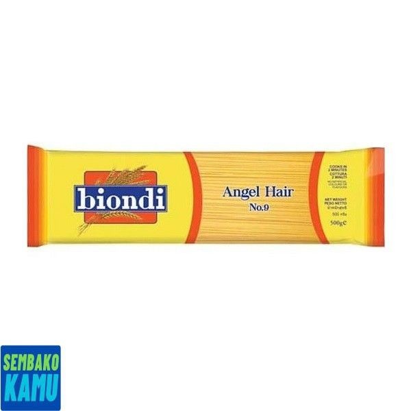 

Biondi Angel Hair No. 09 500 gr - Pasta