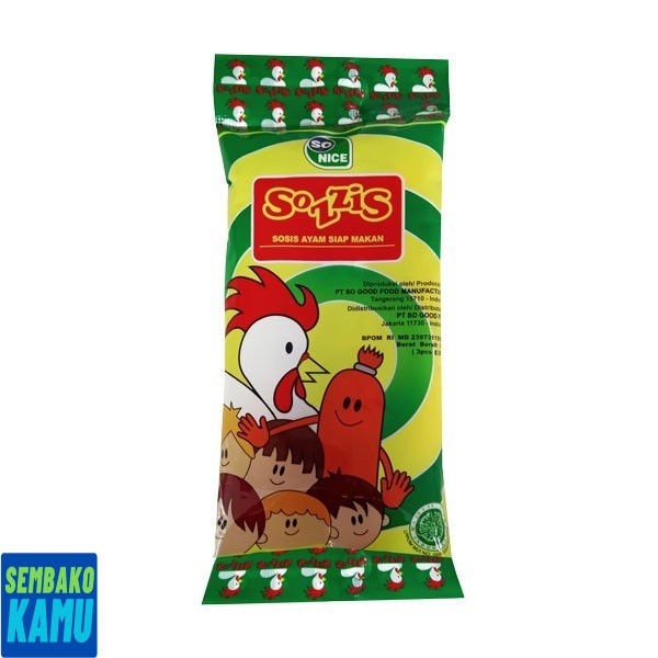 

Sozzis Ayam 3 pcs - Sosis
