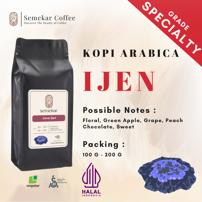 

New Semekar Coffee - Kopi IJEN Specialty Arabica Specialty Roasted BeansPremium