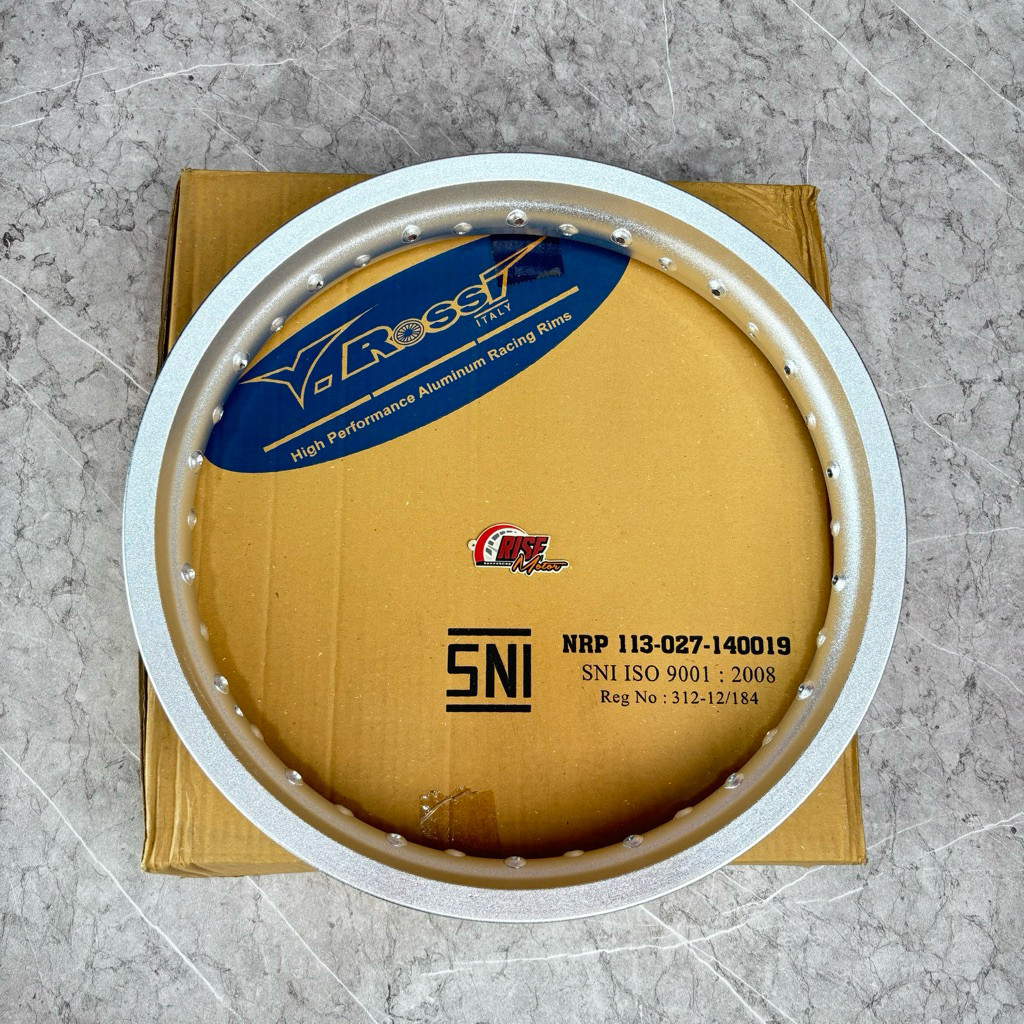 VELG 17 X 250 SILVER ROSSI