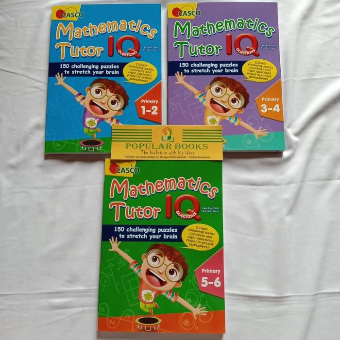 

Mathematics Tutor IQ for Primary - Primary 1-2