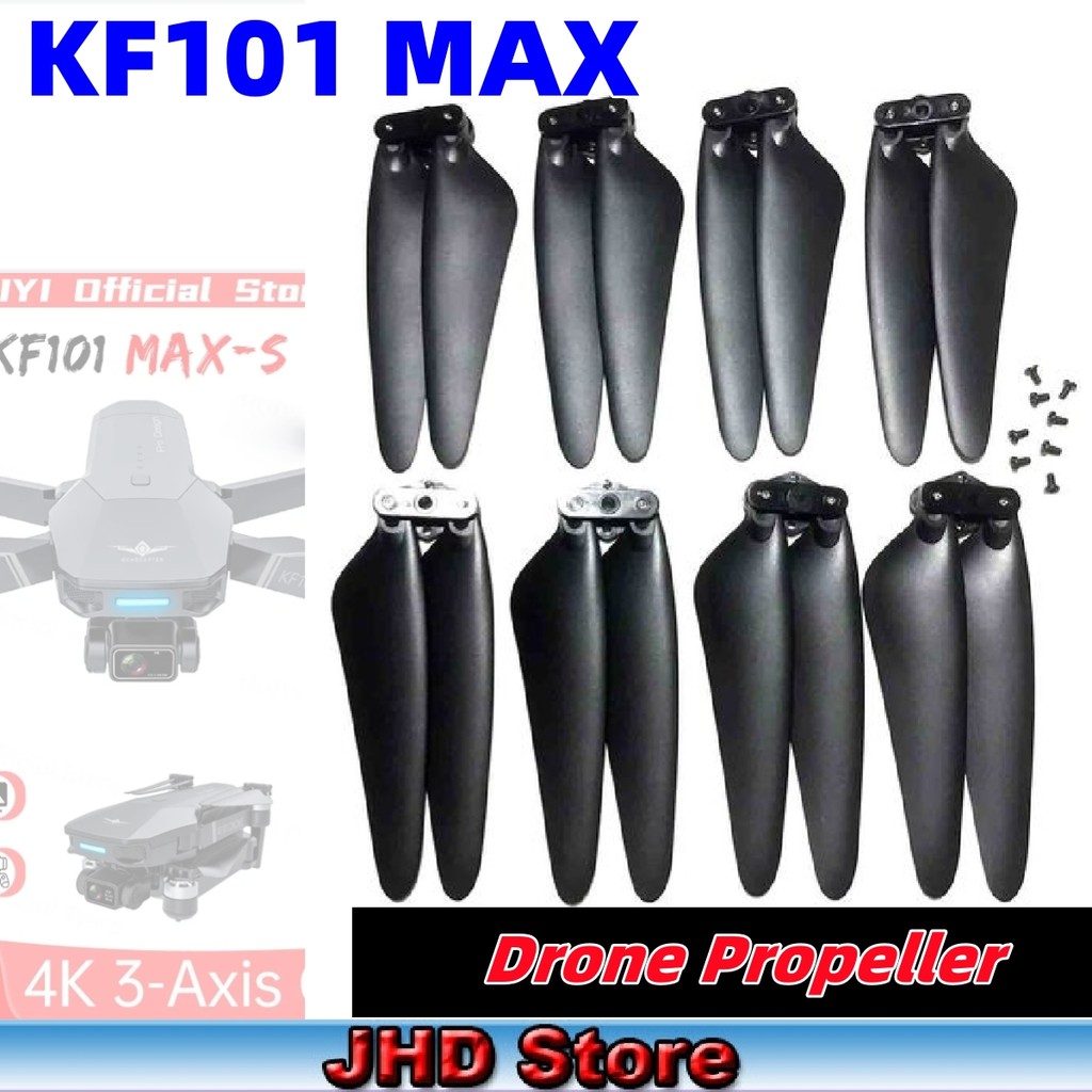 JHD KF101 Max Drone Propeller   al KF101 Max-S Paddles 4K Profesional KF101 Drone Replacement Blades