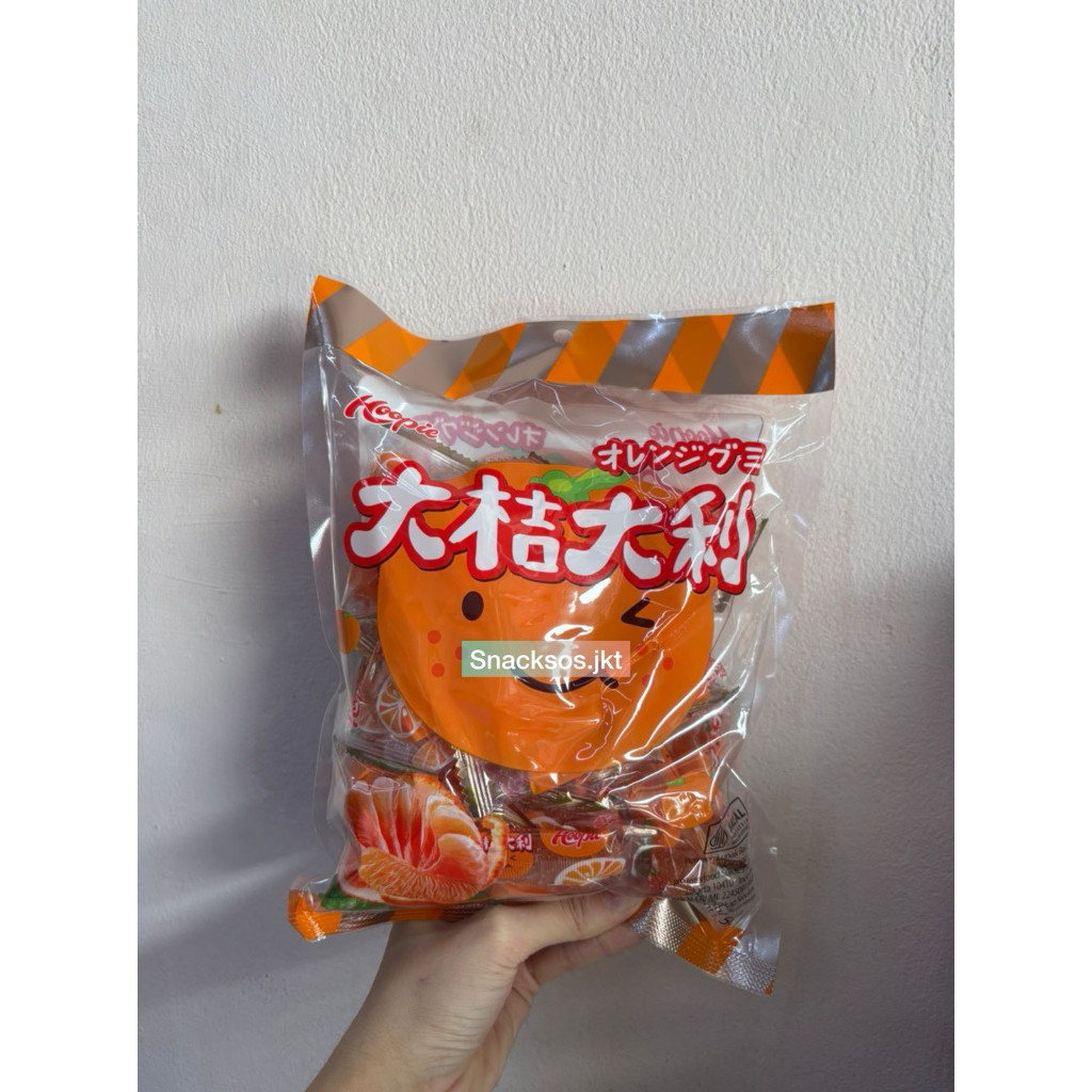 

Hoopie Naraya Permen Jelly Jeruk Orange Candy 500gr | Permen Jeruk | Jelly Jeruk