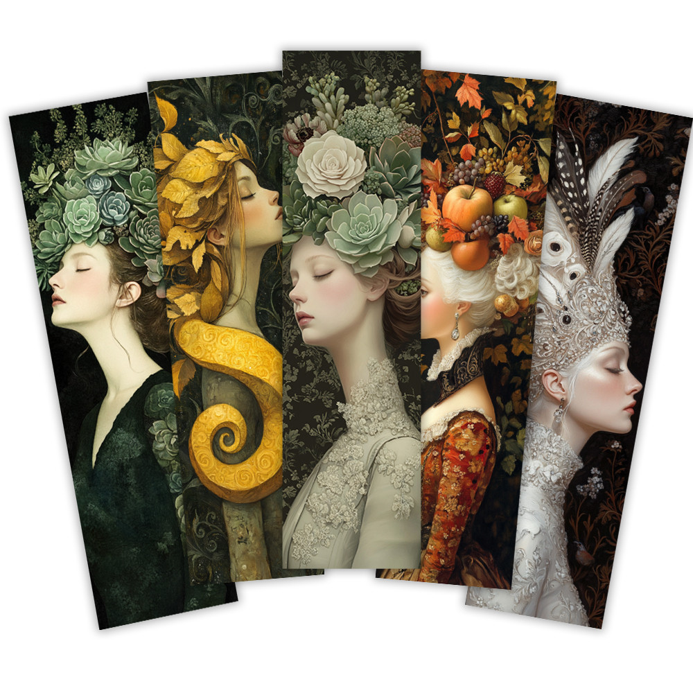 

32pcs, Vintage Floral Women's Bookmarks, Back to School, Christmas, Halloween, Teachers, Suitable for Readers and Birthday Gifts