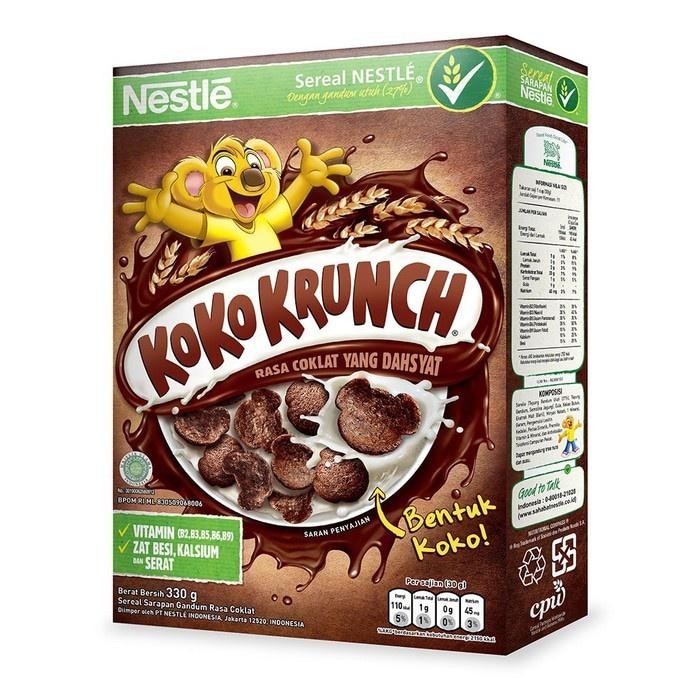 

Nestle Koko Krunch Sereal Rasa Coklat 300gr / 150 gr / 80 gr / 32 gr