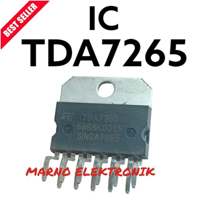 MR ELECTRO IC TDA7265 TDA 7265 TDA-7265 ASLI ORI PART