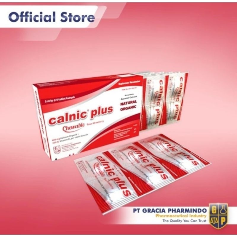 Calnic Plus Chewable Strawberry Box