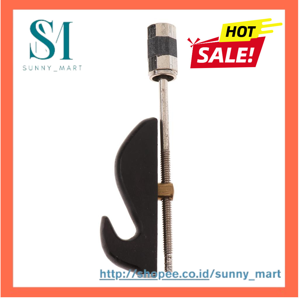 Natural Erhu Bow Black Sandalwood Erhu Bow Hook Screw Head Replacement