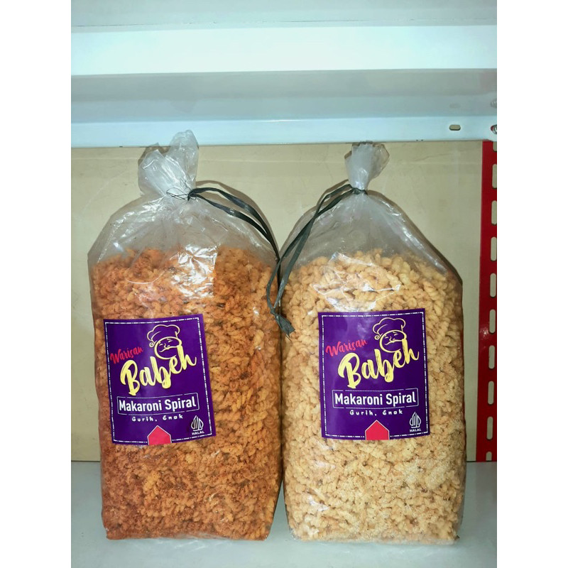 

Makaroni Spiral Pedas Asin 2kg Homemade Enak