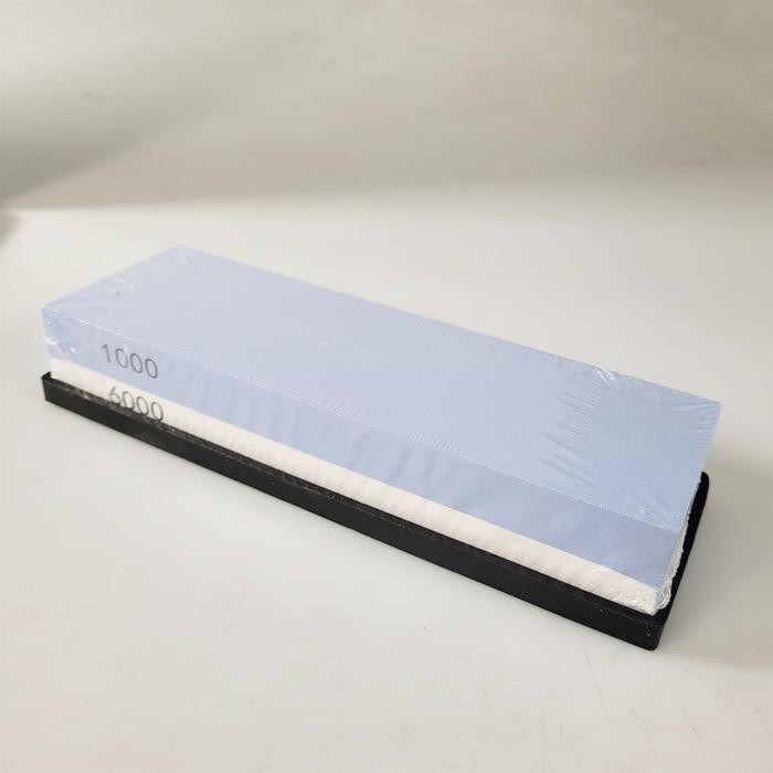 Batu Asah Asahan Pisau Batu Pengasah Pisau Golok Halus Terbaik Bagus - #1000/6000