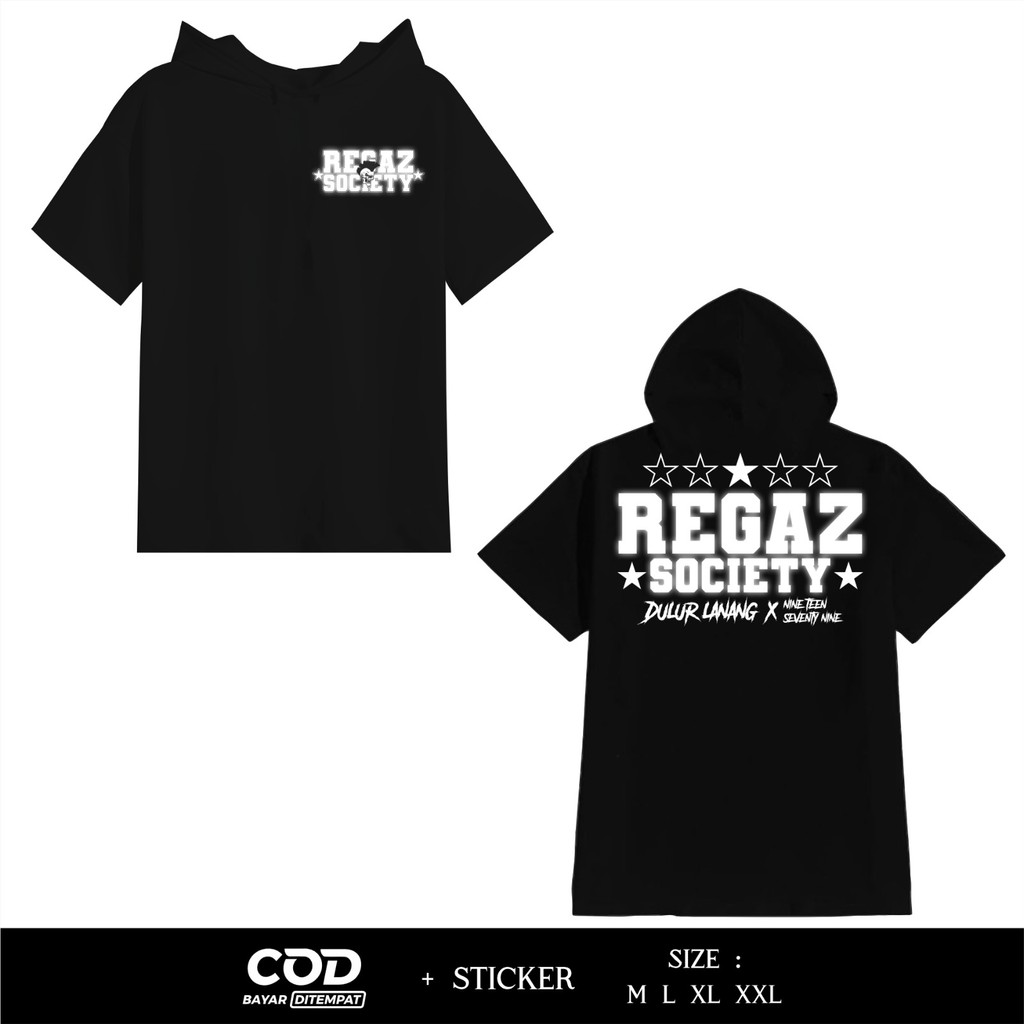 Ts-HOODIE NETRAL MENYALA REGAZ SOCIETY DULUR LANANG TS HOODIE DISTRO NETRAL - TS HOODIE NETRAL MENYA