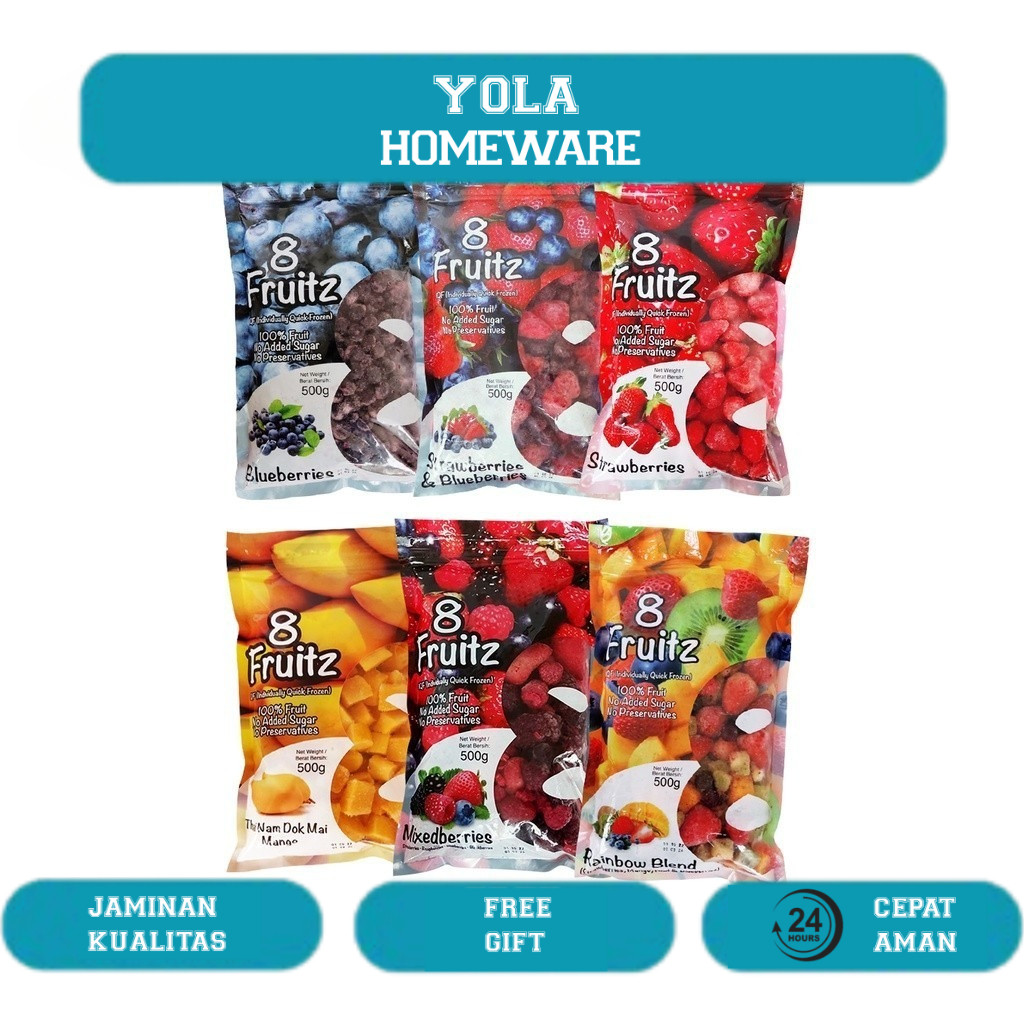 

8 Fruitz IQF Frozen Fruits