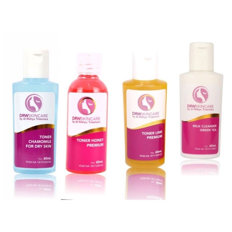 TONER & Milk Cleanser 60 ml /flek/acne/normal DRW Skincare