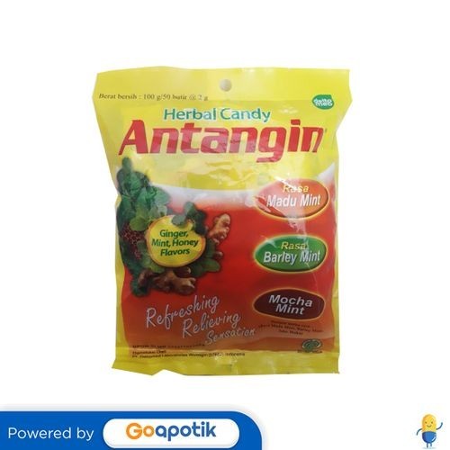 

Antangin Permen Herbal Aneka Rasa Pack 50 Pcs