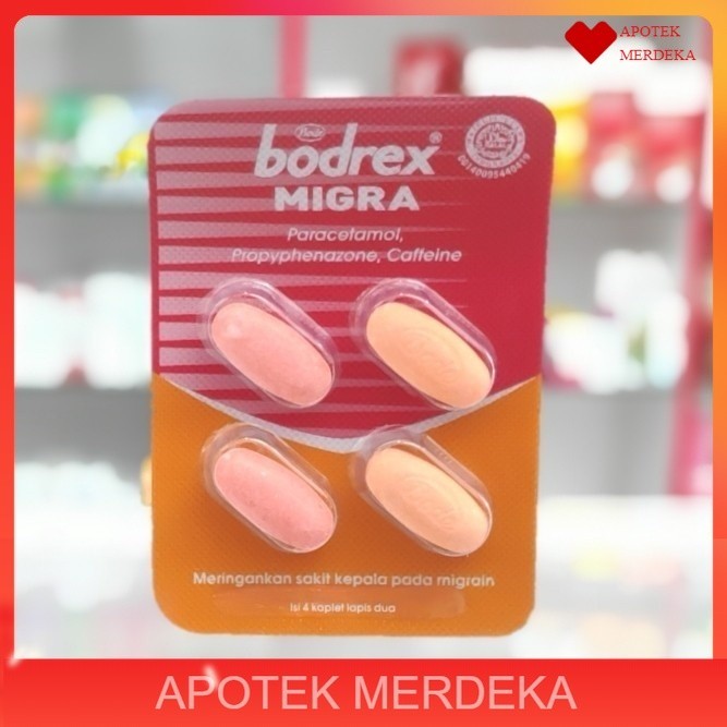 bodrex migra 4 tablet / bodrek migran