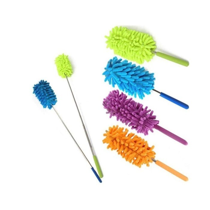 Kemoceng Microfiber Cendol Pendek Kecil / Kemoceng Lap Mini Kecil