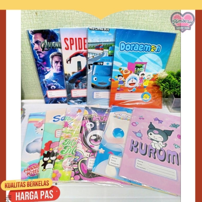 

Sampul Buku KARAKTER VIRAL isi 10 dan 20 sampul