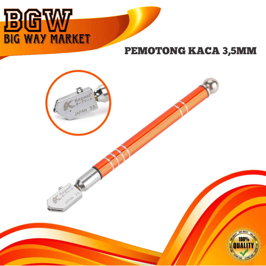 Kapusi Pemotong Kaca 3,5mm Potong Kaca 3,5mm K-8736