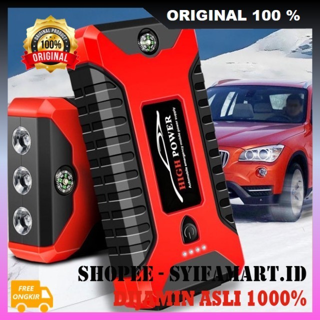 Jumper Aki Multifungsi Jumperstater Aki Cordless Jerman Powerbank Jumper Starter Aki Mobil Multifung